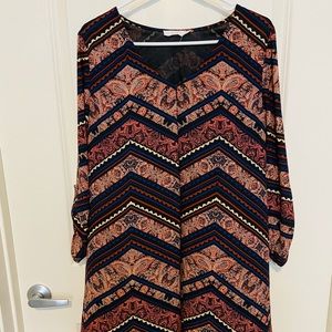 Cute Retro-pattern mini Dress